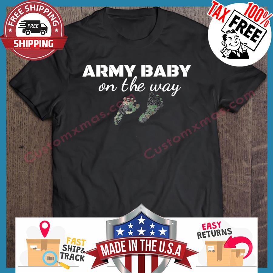 Army Baby On The Way sweater
