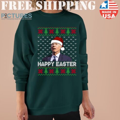 Biden Happy Easter Ugly Christmas Sweater