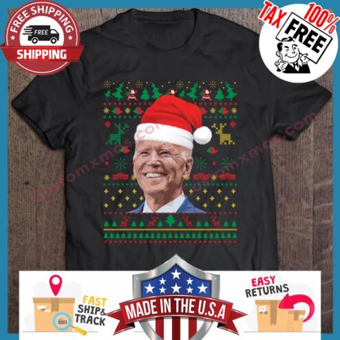 Biden Ugly Christmas Ugly Xmas shirt