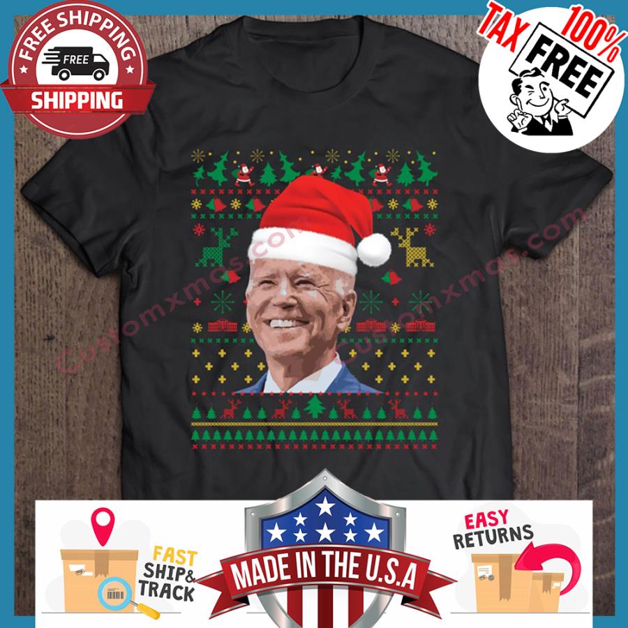 Biden Ugly Christmas Ugly Xmas shirt