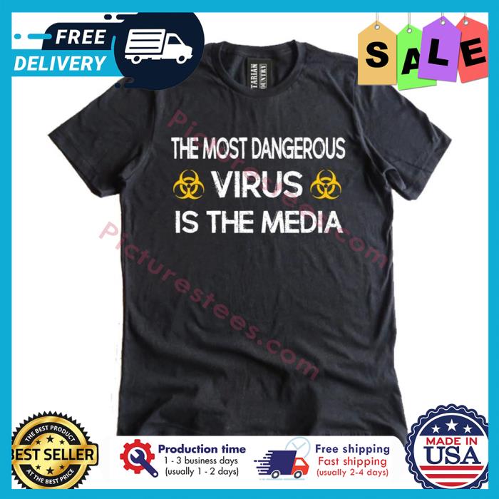 Biohazard the most dangerous virus is the media shirt