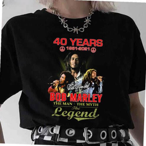 Bob Marley The Man The Myth The Legend T-shirt