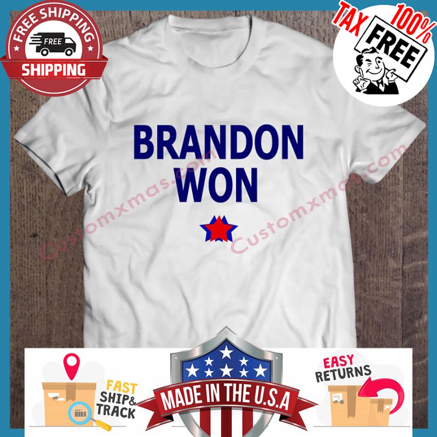 Brandon Won Pro Biden shirt