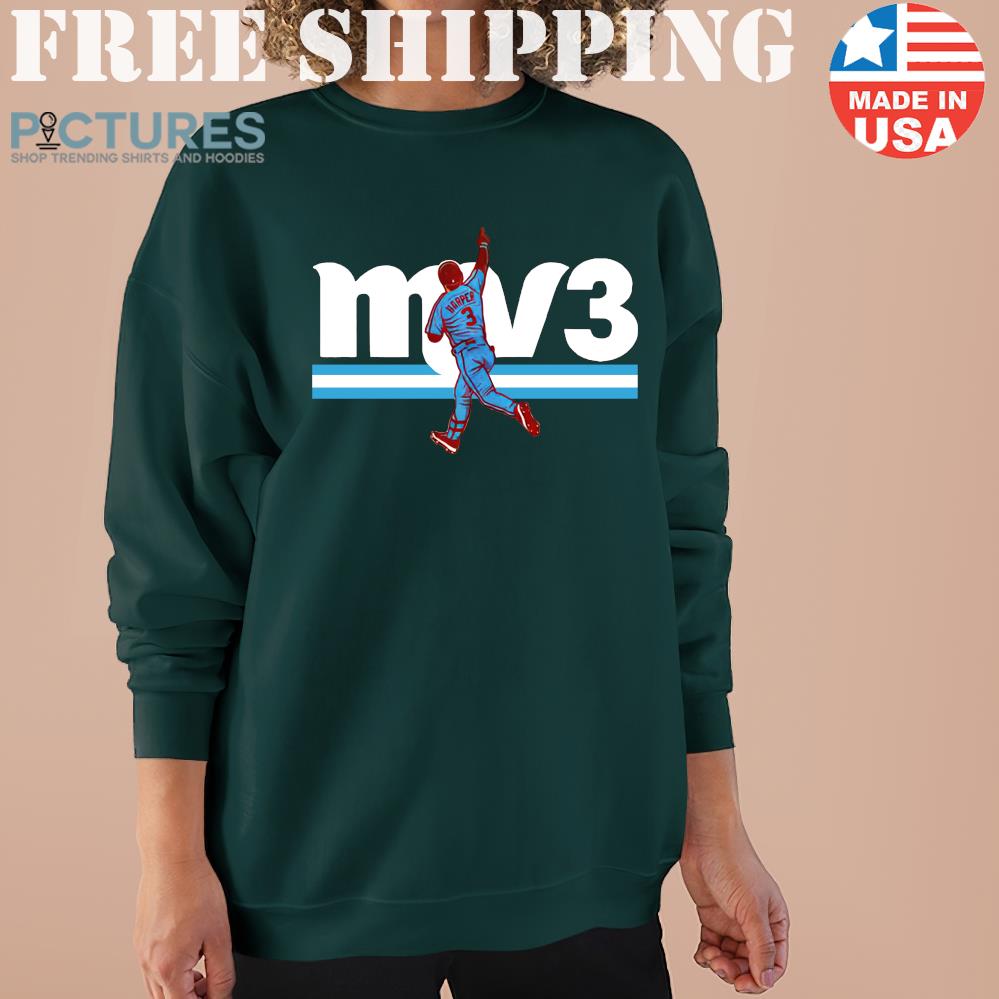 FREE shipping Bryce Harper MV3 MVP 2021 Sweater, Unisex tee, hoodie,  sweater, v-neck and tank top