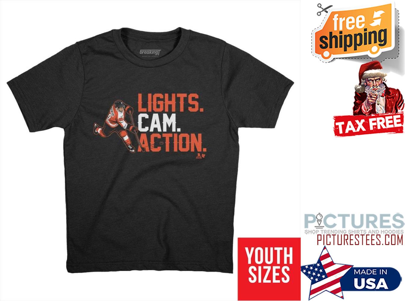 Cam Atkinson LIGHTS CAM ACTION Philadelphia Sweater