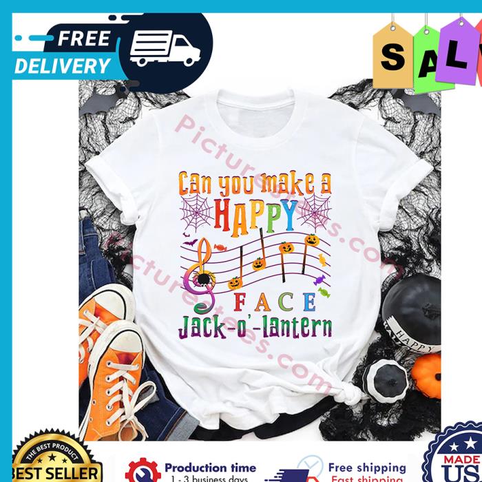 Can you make me a happy face jack o lantern LGBT halloween shirt