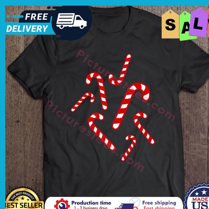Candy Canes Christmas Gift shirt