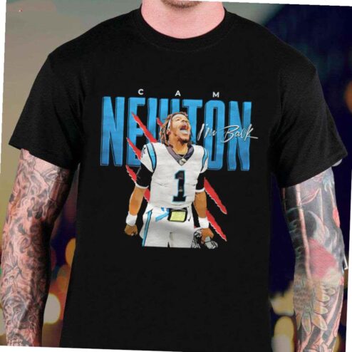 Carolina Panthers Cam Newton I’m Back Signature T-shirt