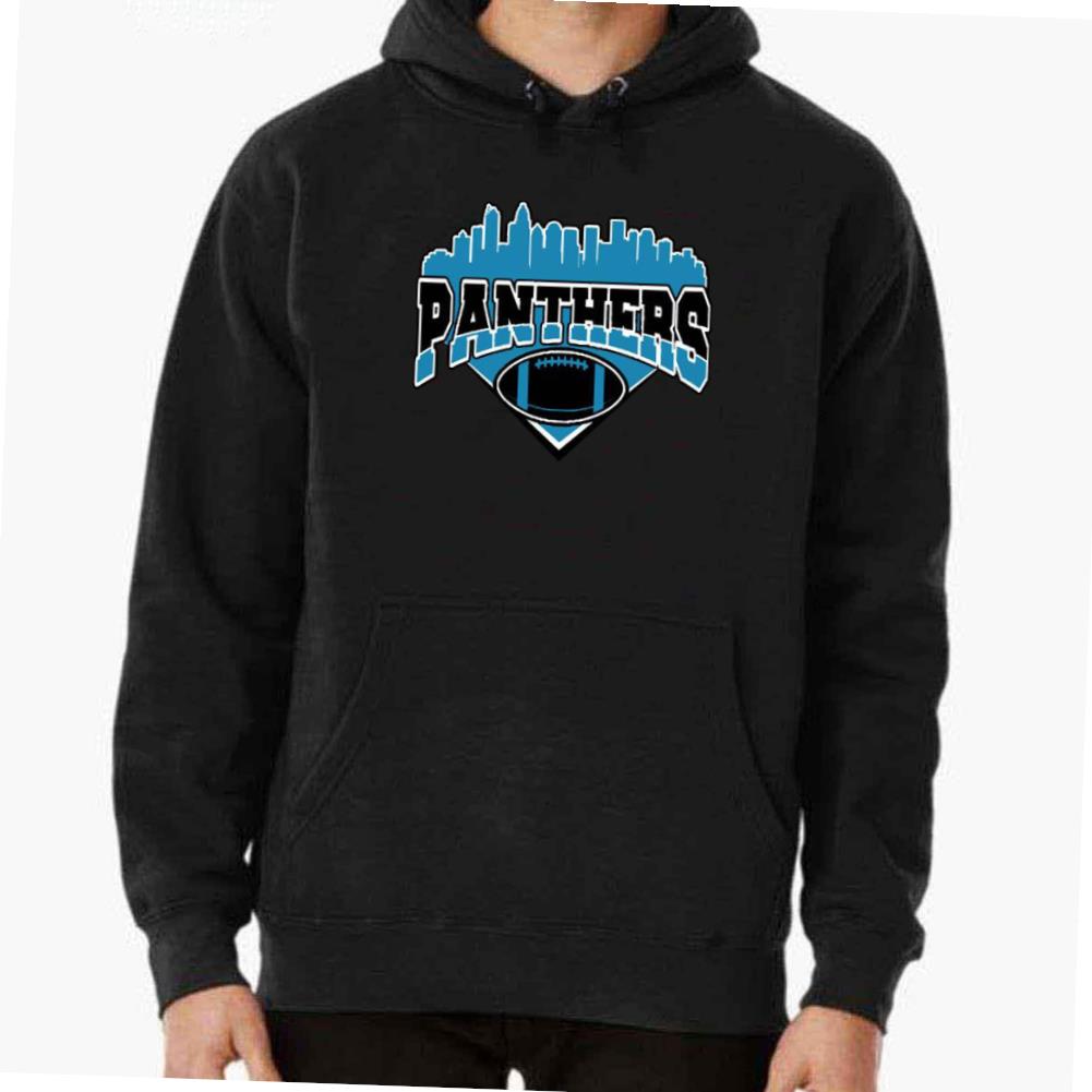 Carolina Panthers Football Skyline T-shirt