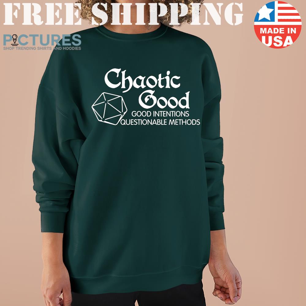 Chaotic Good DnD Good Intention Sweater