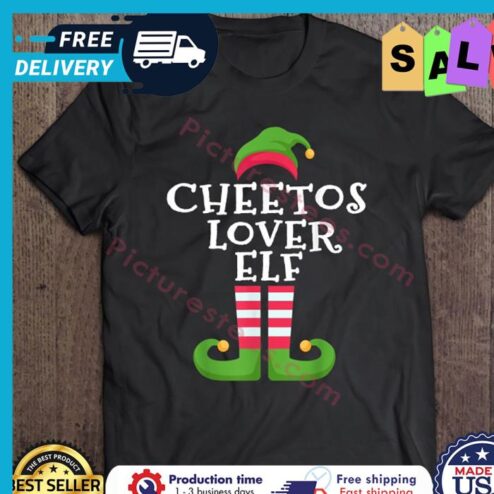 Cheetos Lover Elf Christmas shirt