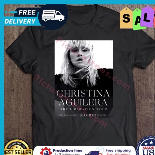 Christina Aguilera The Liberation Tour shirt