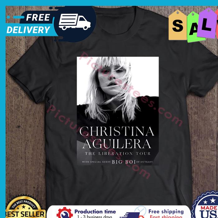 Christina Aguilera The Liberation Tour shirt