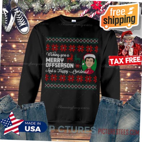 Christmas Chase Elliott Wishing you a merry offseason and happy Christmas shirt, Ugly Sweater,
