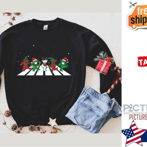 Christmas Grateful Dead Dancing Bears Shirt