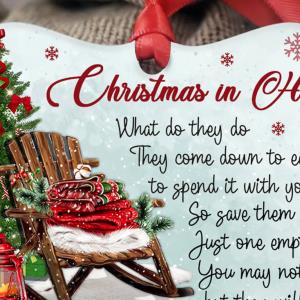 Christmas in heaven what do they do they come down to earth to spend it with you ornament zoom ornament Christmas in heaven what do they do they come down to earth to spend it with you ornament zoom ornament