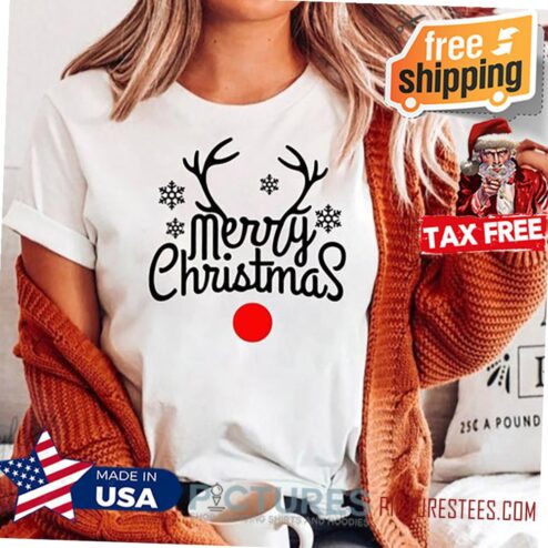 Christmas Shirt, Christmas T Shirt, Cute Christmas Shirt, Holiday Shirt, Women's Christmas Shirt, Christmas Shirts for Women,
