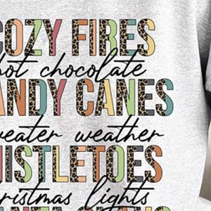 FREE shipping Cozy Fires Hot Chocolate Candy Canes Sweater Weather