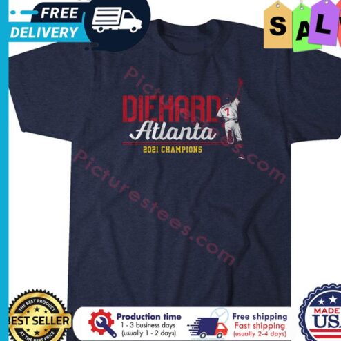 Dansby Swanson Diehard atlanta 2021 champions shirt