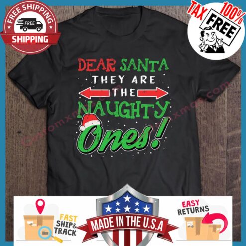 Dear Santa They Are The Naughty Ones Christmas sweater