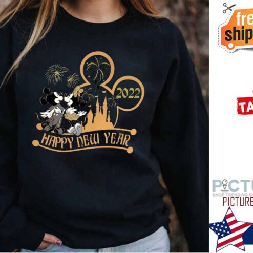 Disney Mickey Minnie New Year 2022 Shirt