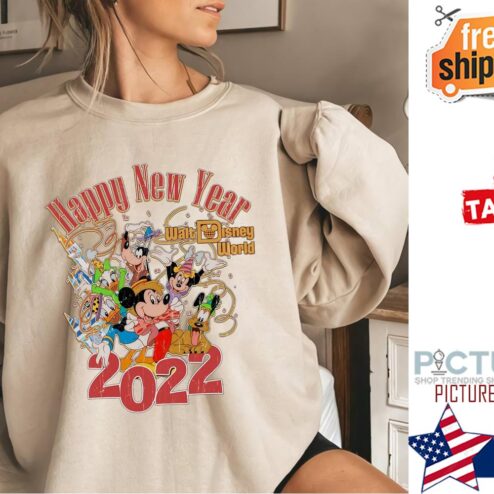 Disney World Happy New Year 2022 Shirt