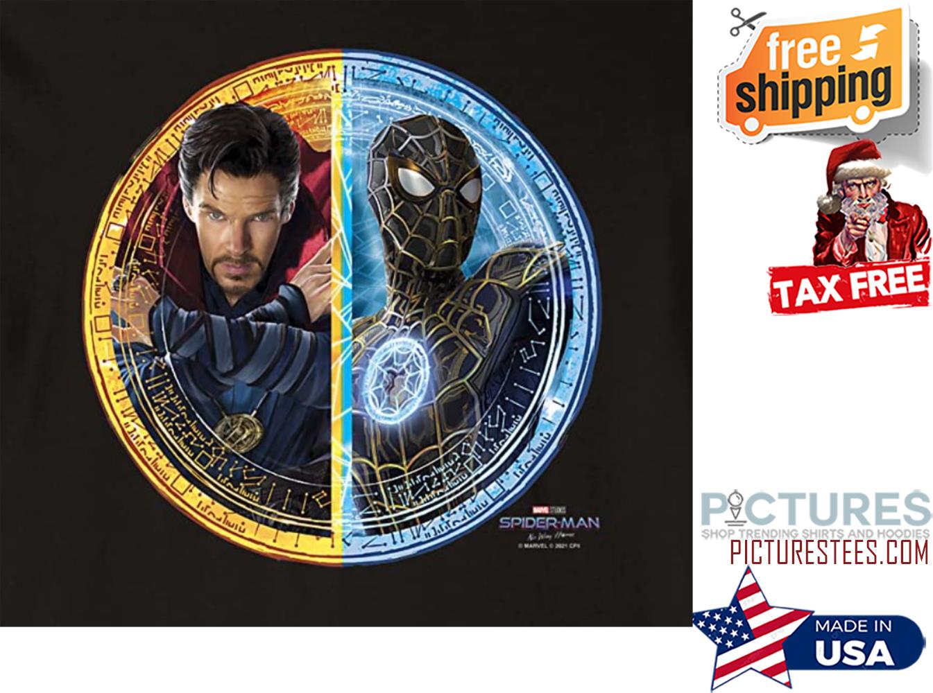 Dr Strange Spider Man 2021 Marvel shirt