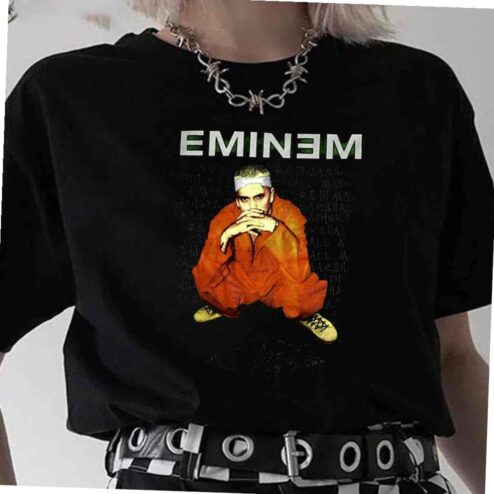 Eminem Merch Orange Jumpsuit T-shirt