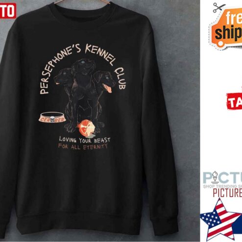Ersephones Kennel Club Persephone Hades Greek Mythology Cerber Shirt