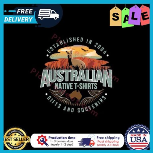 Established in 2004 australian native gifts and souvenirs shirt
