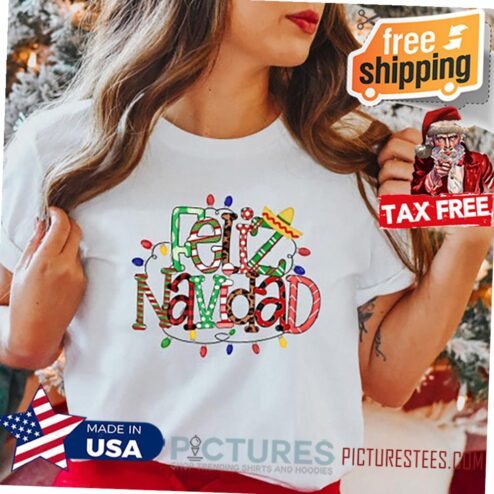 Feliz Navidad Shirt, Navideño Tees, Spanish Merry Christmas T-Shirt, Feliz Navidad 2021 Shirt, Christmas 2021 Shirt, Merry Christmas Shirt,