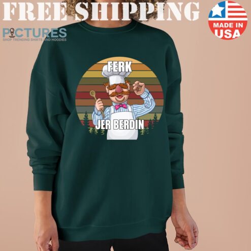 Ferk Jer Berdin retro sunset Sweater