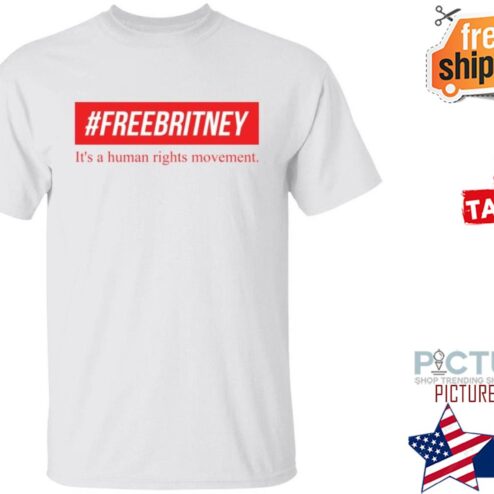 #FreeBritney it’s a human rights movement shirt