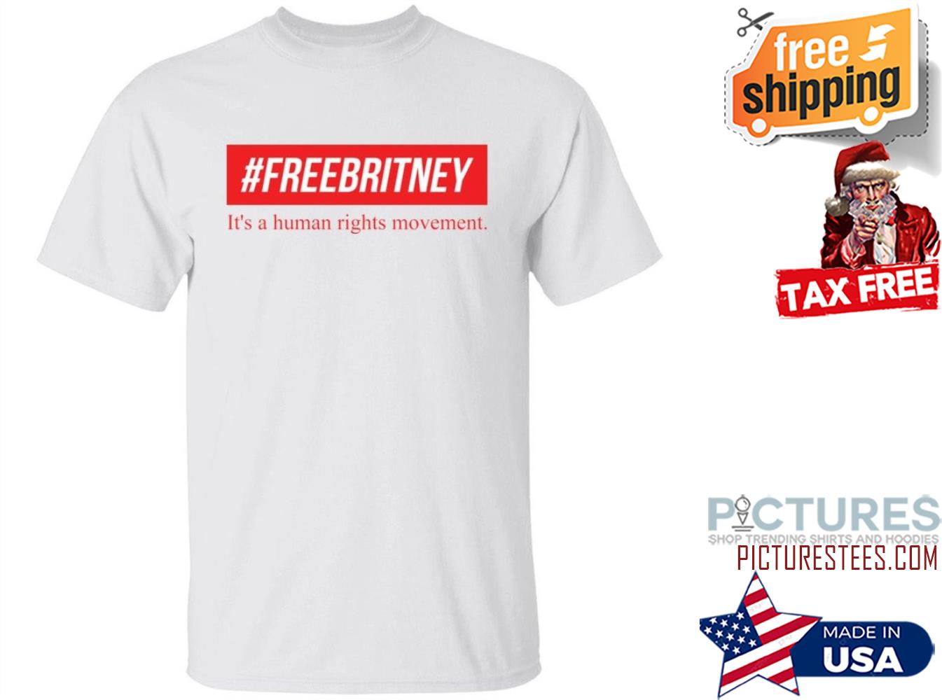 #FreeBritney it’s a human rights movement shirt