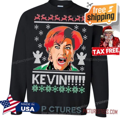 Funny Christmas Kevin Ugly pattern Shirt, Funny Christmas movie fan Sweater, Matching family shirt