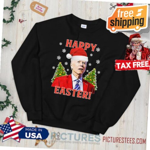 Funny Joe Biden confused “Happy Easter” Christmas Sweater