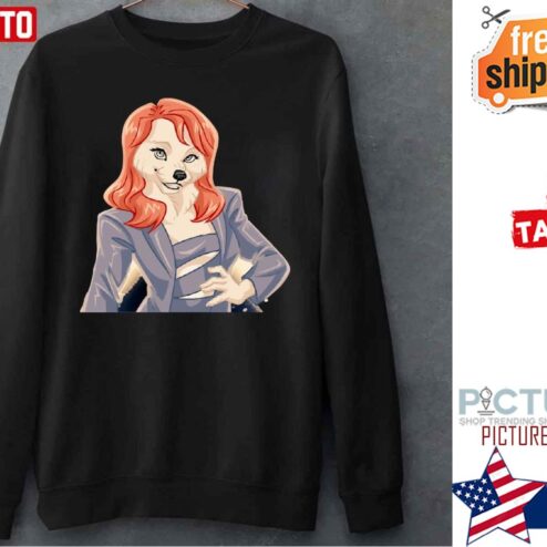 Fursona Lindsay Lohan Furry Nft Funny Meme Sweater