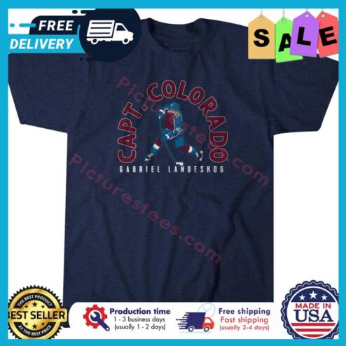 Gabriel Landeskog Capt Colorado shirt