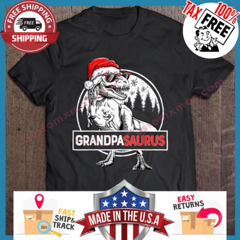 Grandpasaurus Dinosaur Christmas