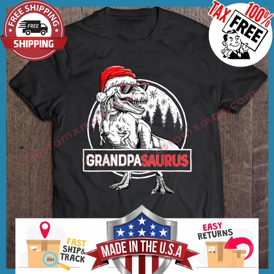 Grandpasaurus Dinosaur Christmas