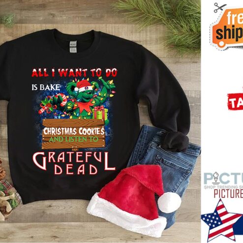 Grateful Dead Dancing Bears Christmas Shirt
