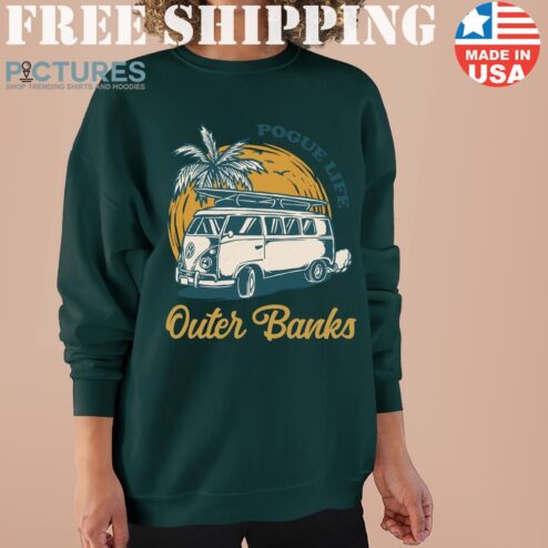 GT Vintage Pogue Life Shirt, Pogue Life North Carolina Shirt, Outer Banks Sweatshirt, Retro Van Sweater