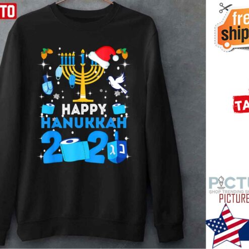 Happy Hanukkah 2021 Quarantine Sweater