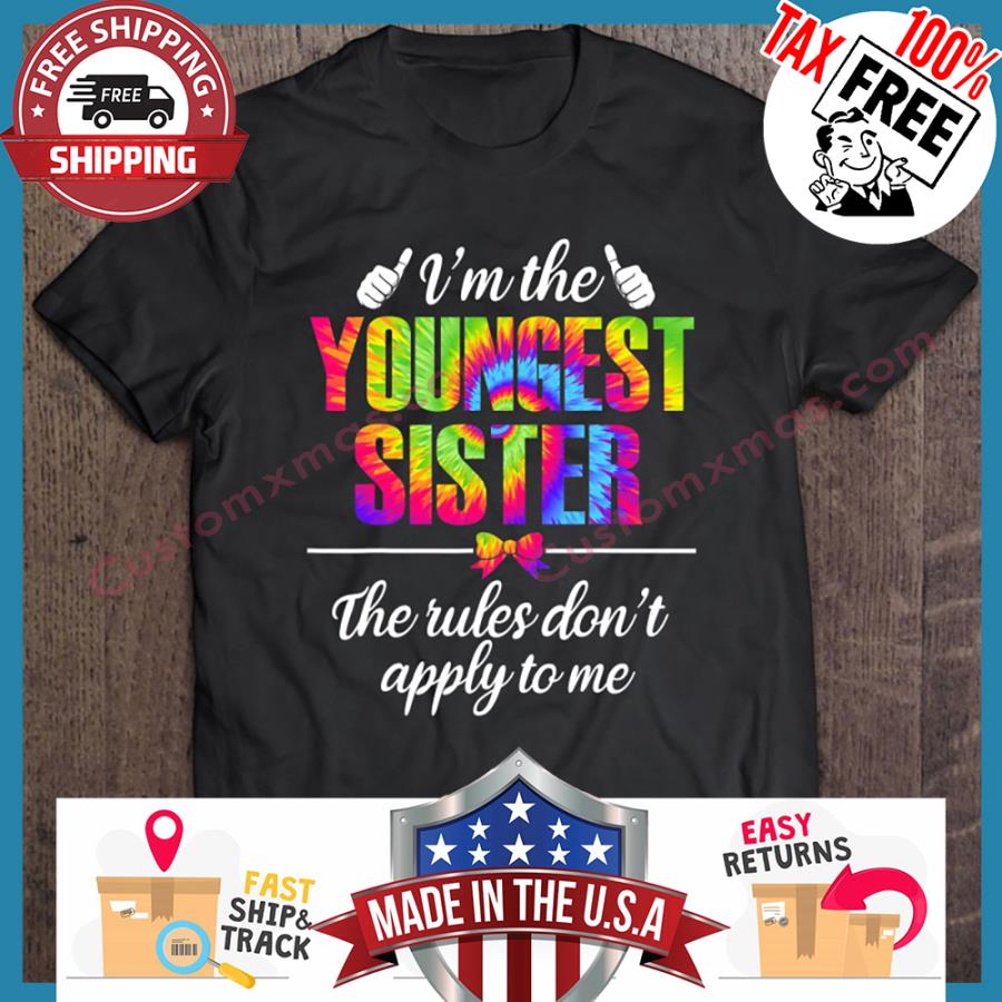 Hippie Im The Youngest The Rules Dont Apply To Me sweater