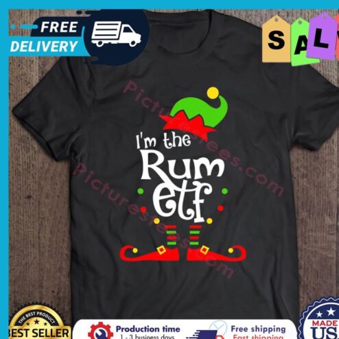 Im The Rum Elf Christmas shirt