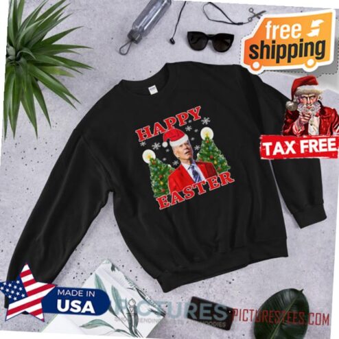 Joe Biden confused “Happy Easter” Christmas Sweater, Joe Biden sheatshirt,