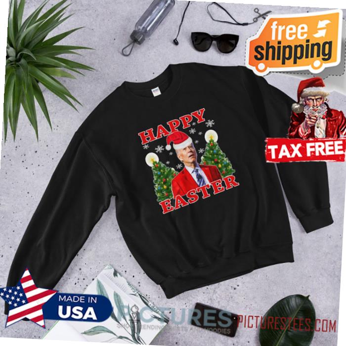 Joe Biden confused “Happy Easter” Christmas Sweater, Joe Biden sheatshirt,