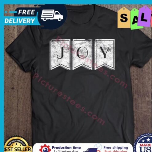 Joy Christmas Banner Vintage shirt