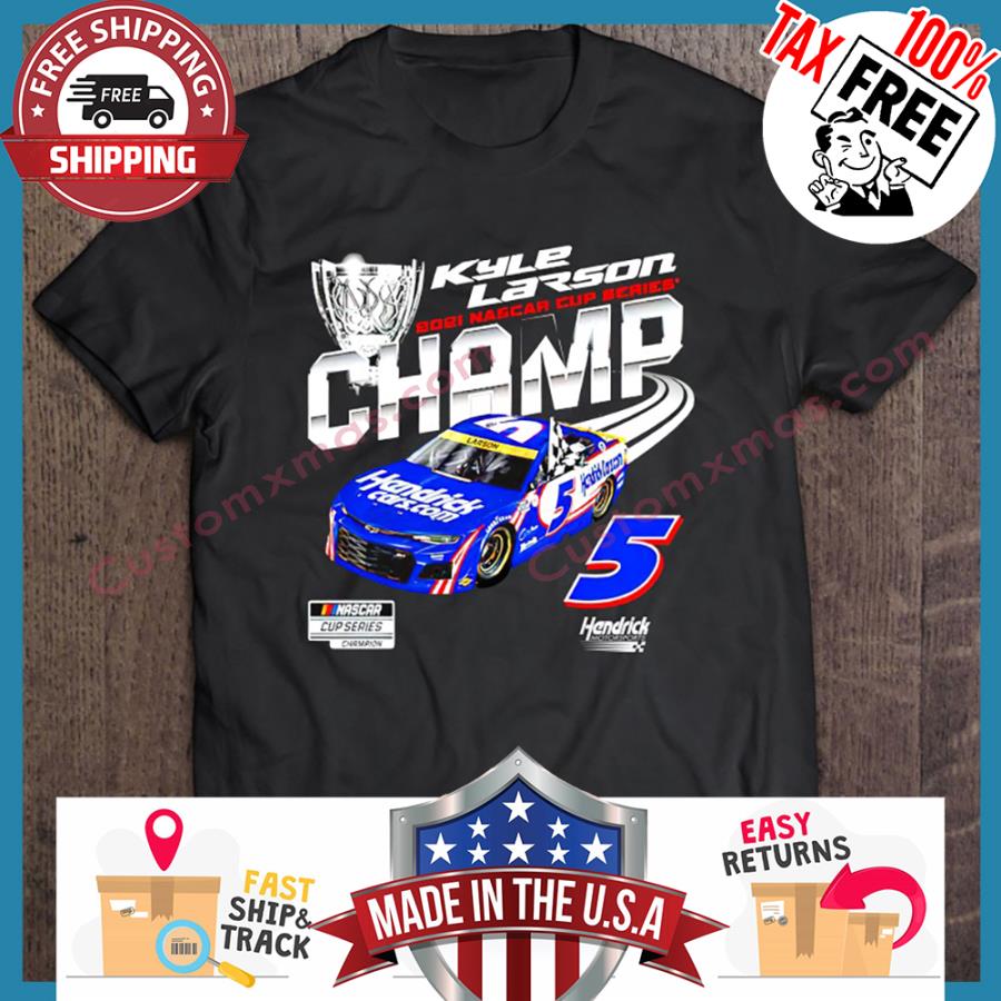 Kyle Larson Hendrick Motorsports 2021 Nascar Cup Series Champion hoodie
