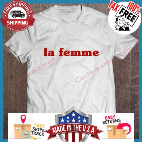 La Femme Music Band shirt